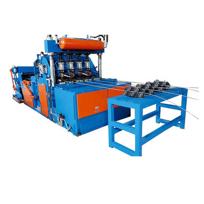 Otomatis Ekonomis 2-4mm Wire Cage Membuat Mesin Sistem Kontrol PLC