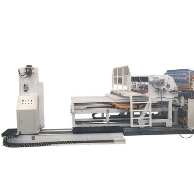 Akurasi 0.1mm 415V Wire Mesh Welding Machine Untuk Kandang Penyimpanan Logam