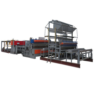 Kontrol PLC 2500mm Rebar Welding Machine Pendingin Air
