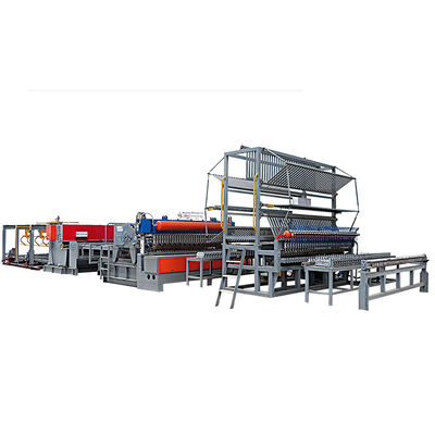 Motor Servo 3-6mm Pagar Mesh Welding Machine Kontrol Pemrograman PLC