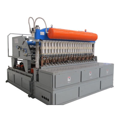 Full Auto Bending Fence Mesh Welding Machine Cross Wire 50-200mm Dapat Disesuaikan