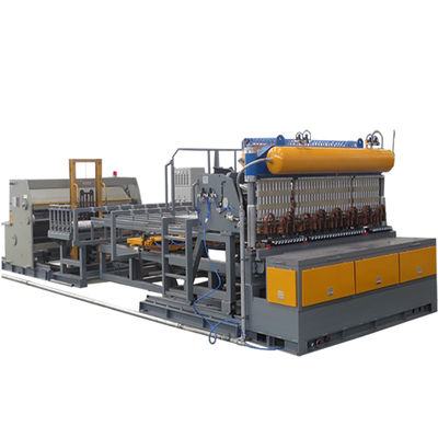 Panjang Pengelasan 6000mm Chain Link Manufacturing Machine 3D Secara Otomatis Membungkuk