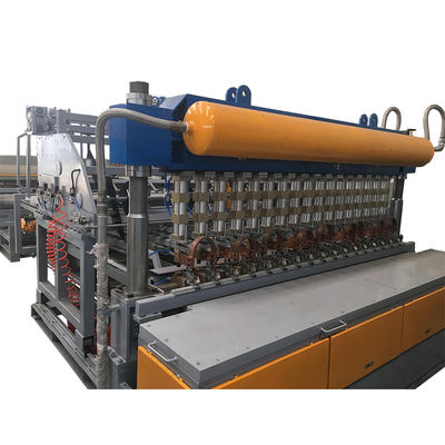 Beton Rebar 5-12mm Welded Wire Mesh Machine Panjang Secara Otomatis Disesuaikan