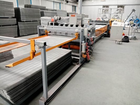 415v Kontrol Numerik Diameter 2-4mm Wire Fence Mesh Mesh Machine