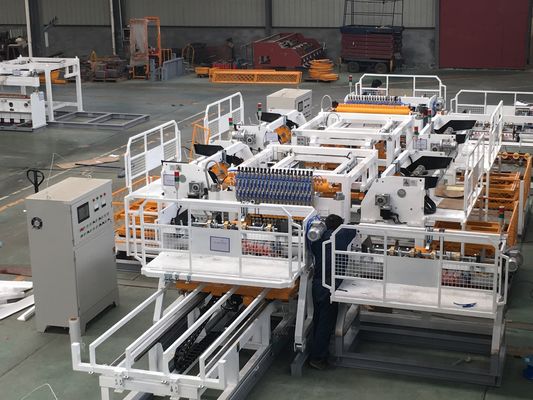 Mesin Las Wire Mesh Otomatis 500mm Sepenuhnya Untuk Solusi Rak Pallet Barang