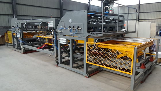 8 + 6 + 8mm Panel Pagar Kawat Ganda 380v Mesin Las Wire Mesh