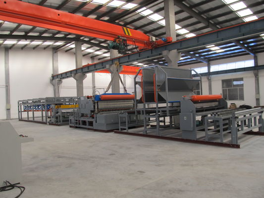 Keamanan Tinggi 440V Weld Mesh Manufacturing Machine Pagar Mesh Welding Machine