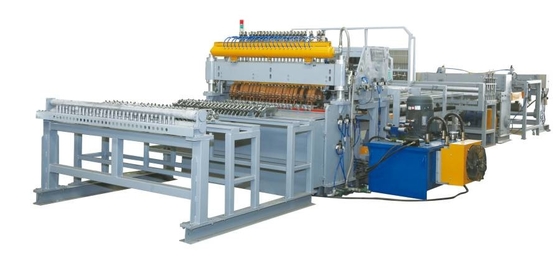 2500mm Pagar Servo Wire Mesh Welding Machine Kecepatan Tinggi