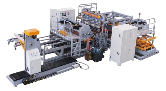 Menampilkan Rack 415V Wire Mesh Welding Machine Presisi Tinggi