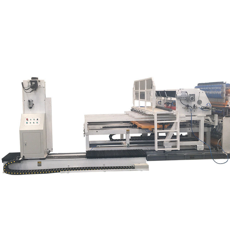 Akurasi 0.1mm 415V Wire Mesh Welding Machine Untuk Kandang Penyimpanan Logam