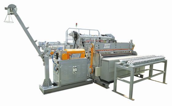 Plc Control Weld Mesh Manufacturing Machine Kecepatan Tinggi Untuk Kandang Ayam